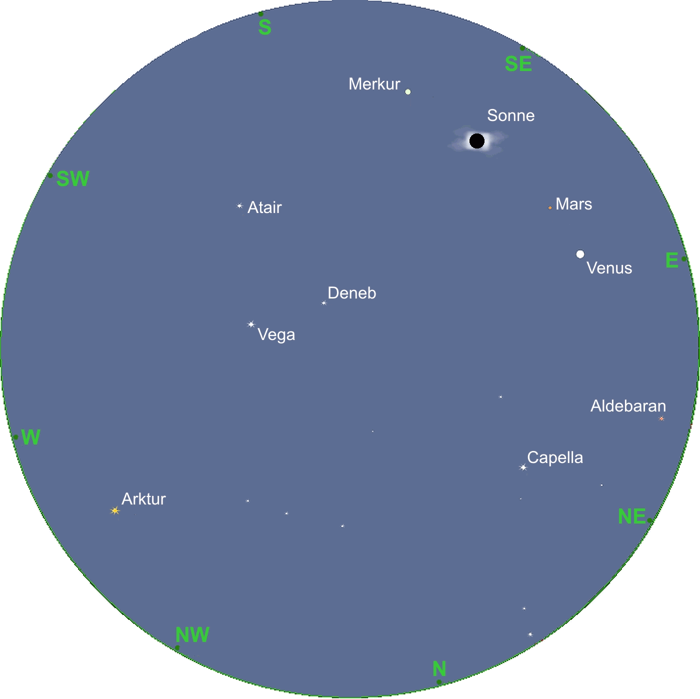 Finsternishimmel in Tórshavn / Färöer Finsternishimmel in Tórshavn / Färöer